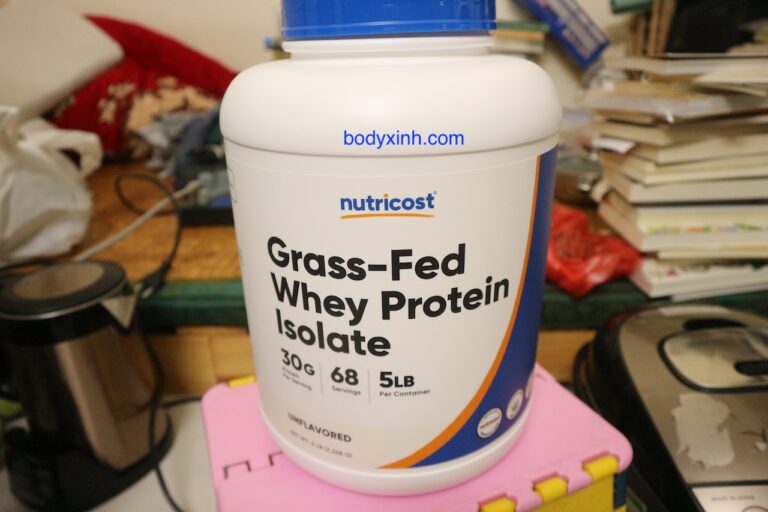 review nutricost grass-fed whey protein isolate