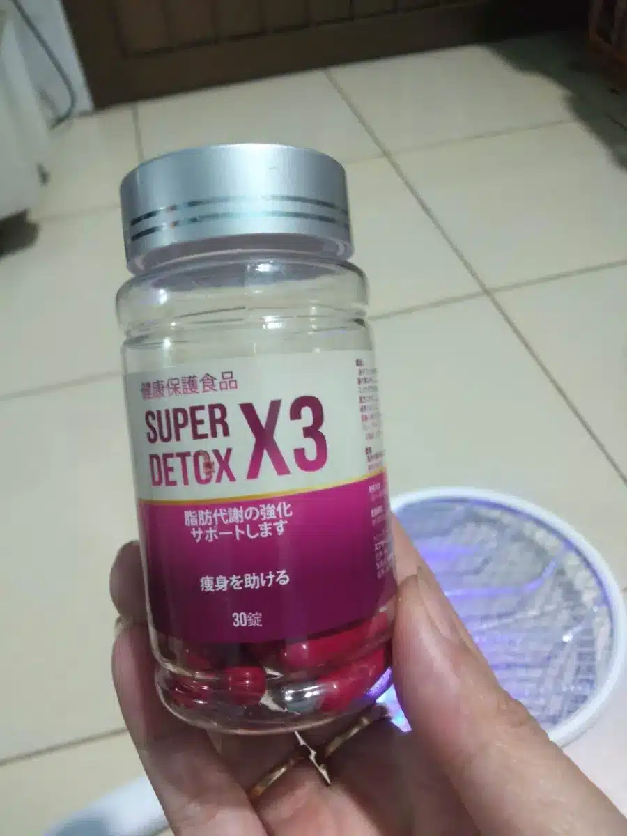 thuốc giảm cân super detox x3 có tốt không