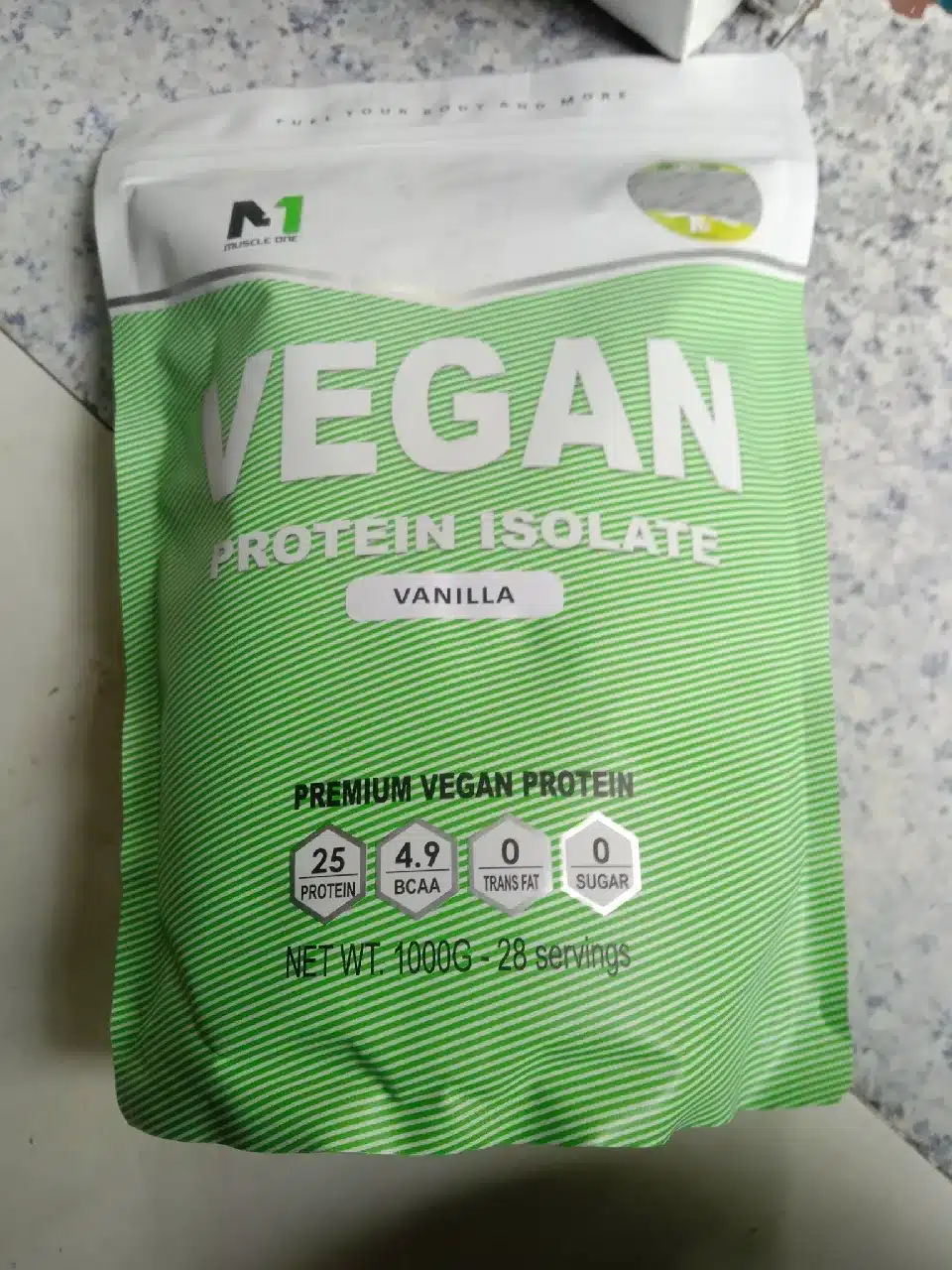 vegan protein isolate muscle one